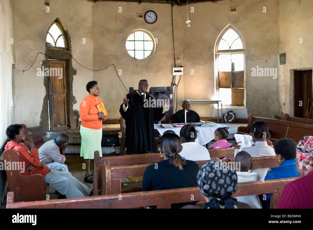 L'Afrique du Sud, Johannesburg, Soweto, Christian Church, église congrégationaliste de l'Afrique de l'Afrique du Sud Banque D'Images