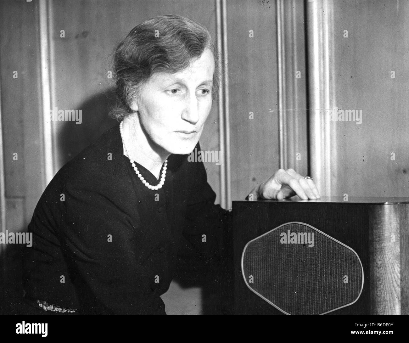 LADY VIOLET Bonham Carter English politicien libéral en 1941 Banque D'Images