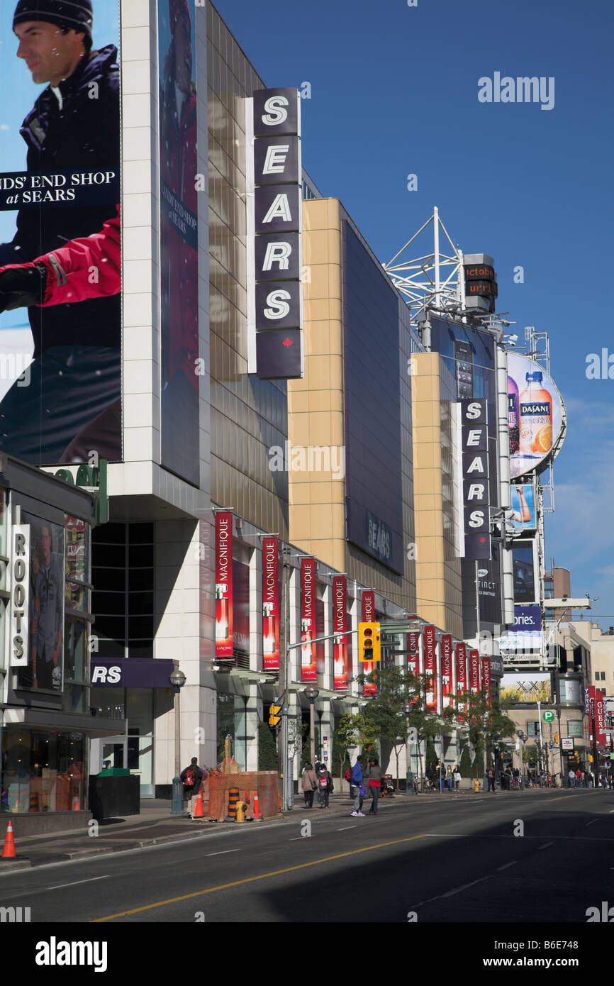 Sears centre commercial, à Toronto. Banque D'Images