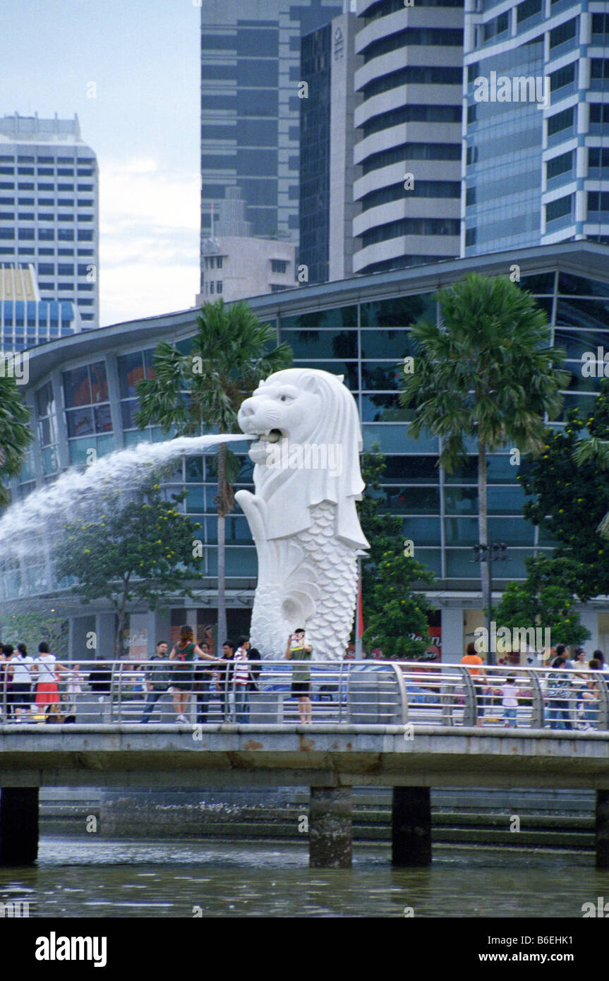 Merlion, Singapour Banque D'Images