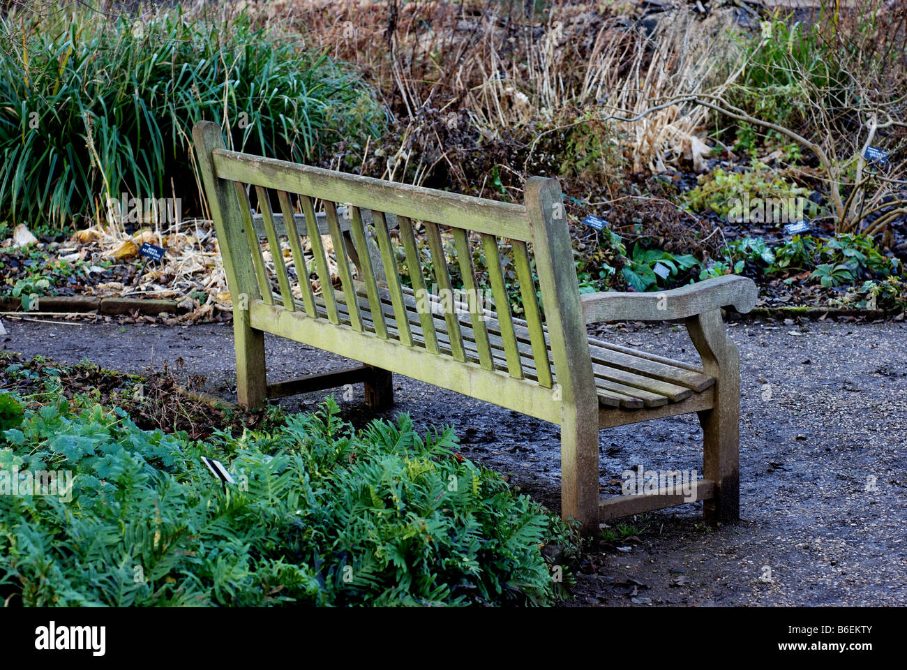 Du banc de Lyra dans le jardin botanique d\'Oxford, Oxfordshire ... Du banc de Lyra dans le jardin botanique d\'Oxford, Oxfordshire ...