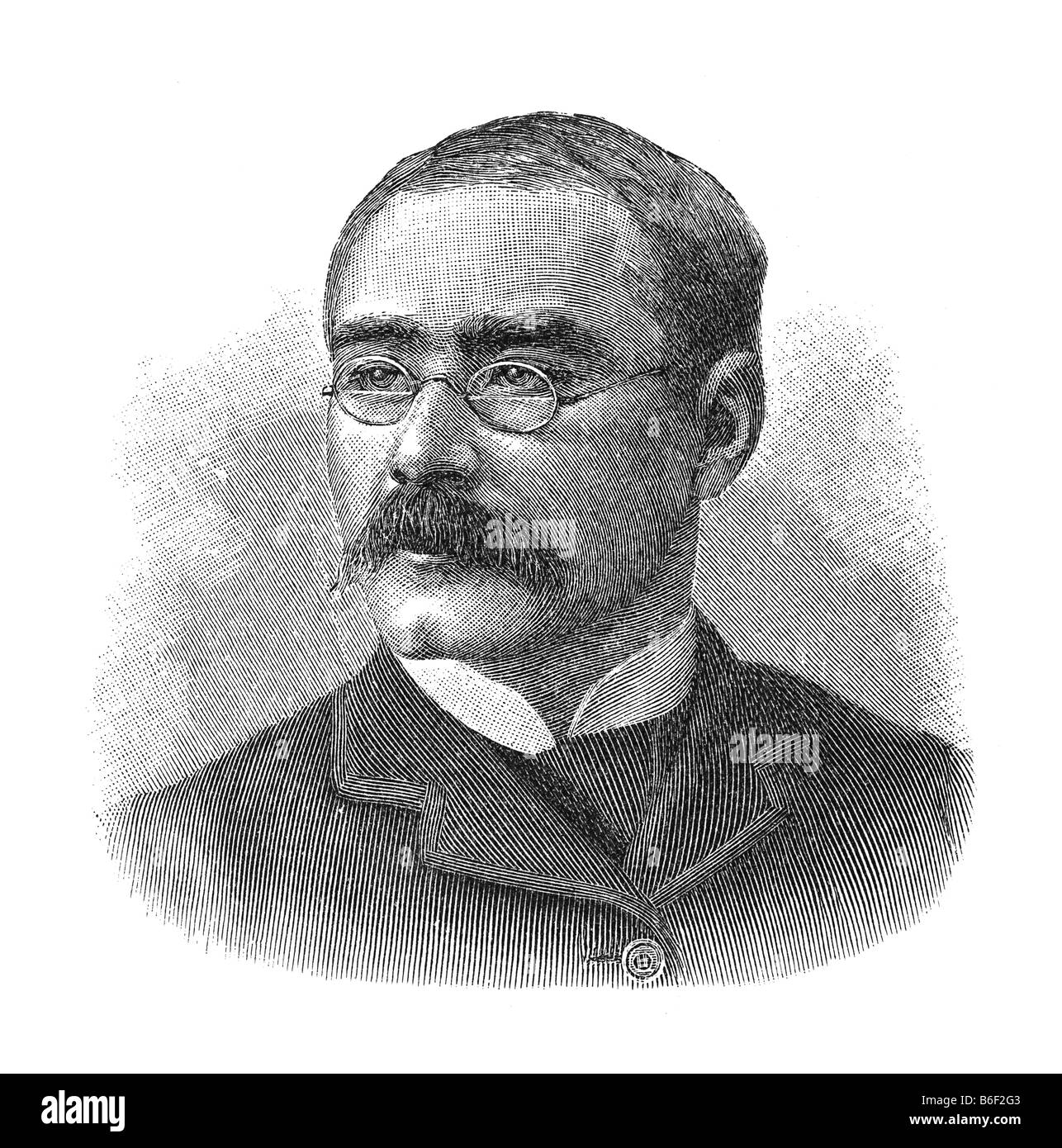 Joseph Rudyard Kipling, 30. Dezember 1865 Bombay - 18. 08 janvier 1936 Londres Banque D'Images