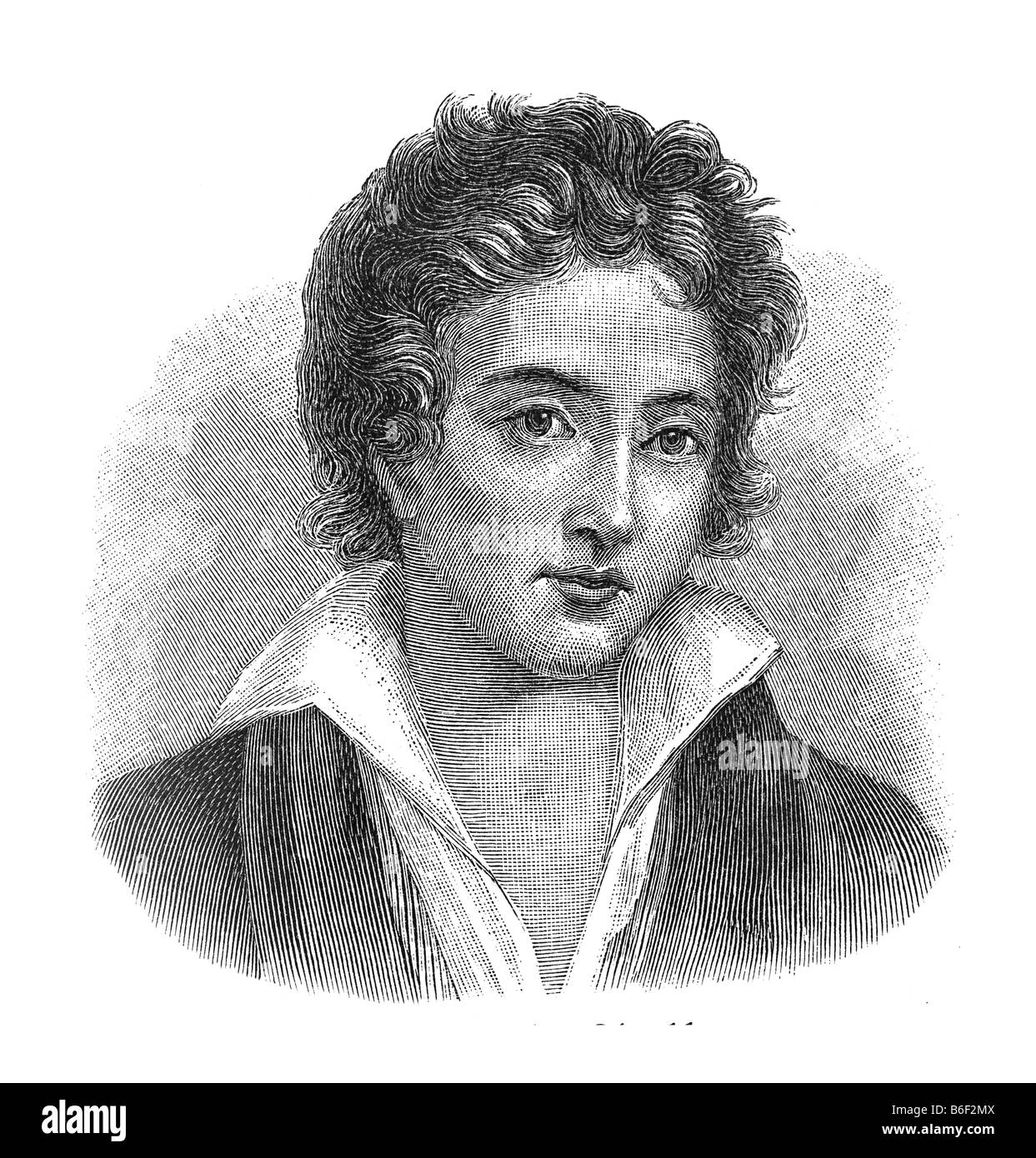 Percy Bysshe Shelley, 4. En août 1792, Sussex Place sur le terrain - 8. Juli 1822 dans le voir de La Spezia Liguria Provinz italien Banque D'Images