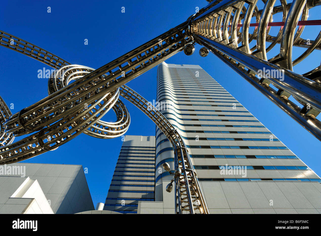 Yokohama Minato Mirai Landmark Tower Banque D'Images