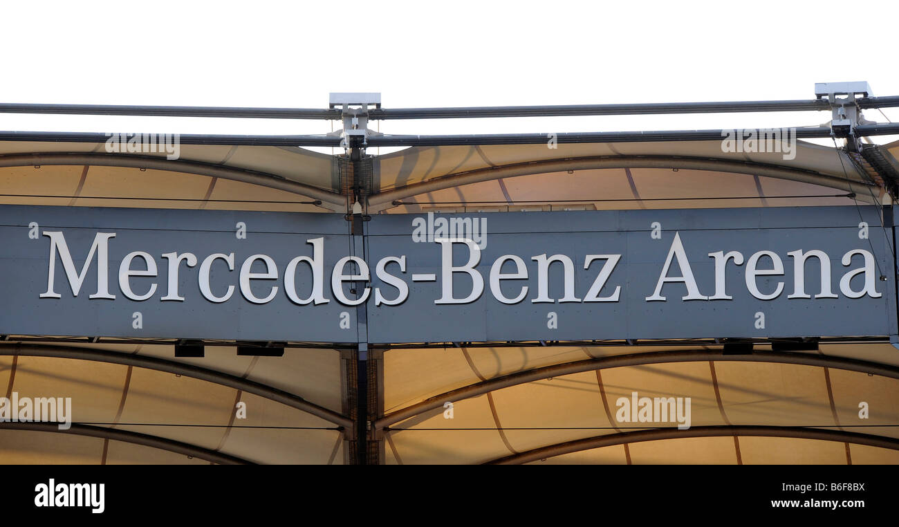Mercedes-Benz Arena Stuttgart, Bade-Wurtemberg, Allemagne, Europe Banque D'Images