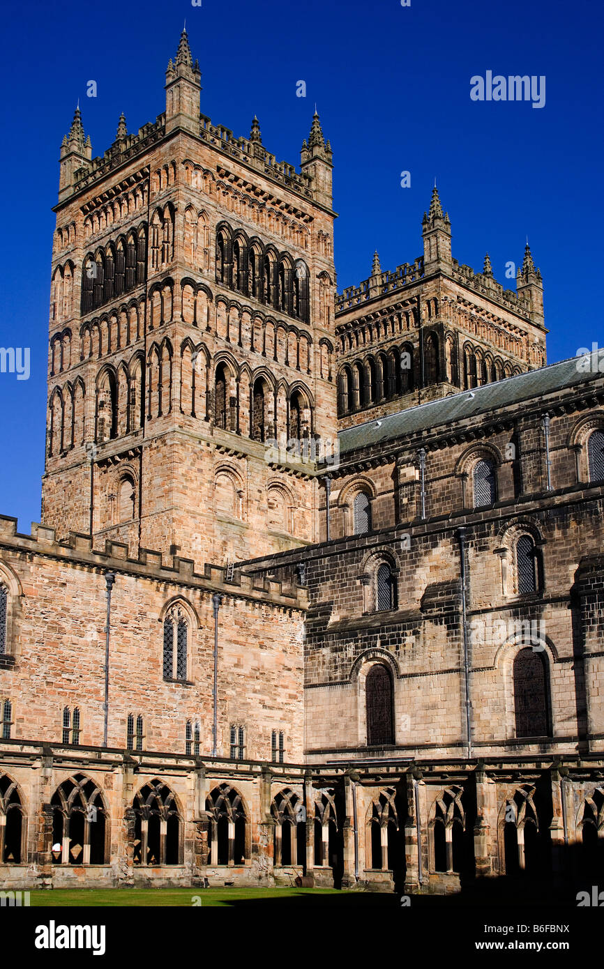 Cathédrale de Durham principalement 1095 Durhamshire 1133 Royaume-Uni Grande-Bretagne Banque D'Images