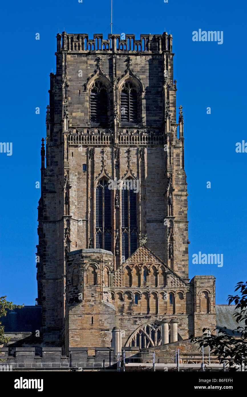 Cathédrale de Durham principalement 1095 Durhamshire 1133 Royaume-Uni Grande-Bretagne Banque D'Images