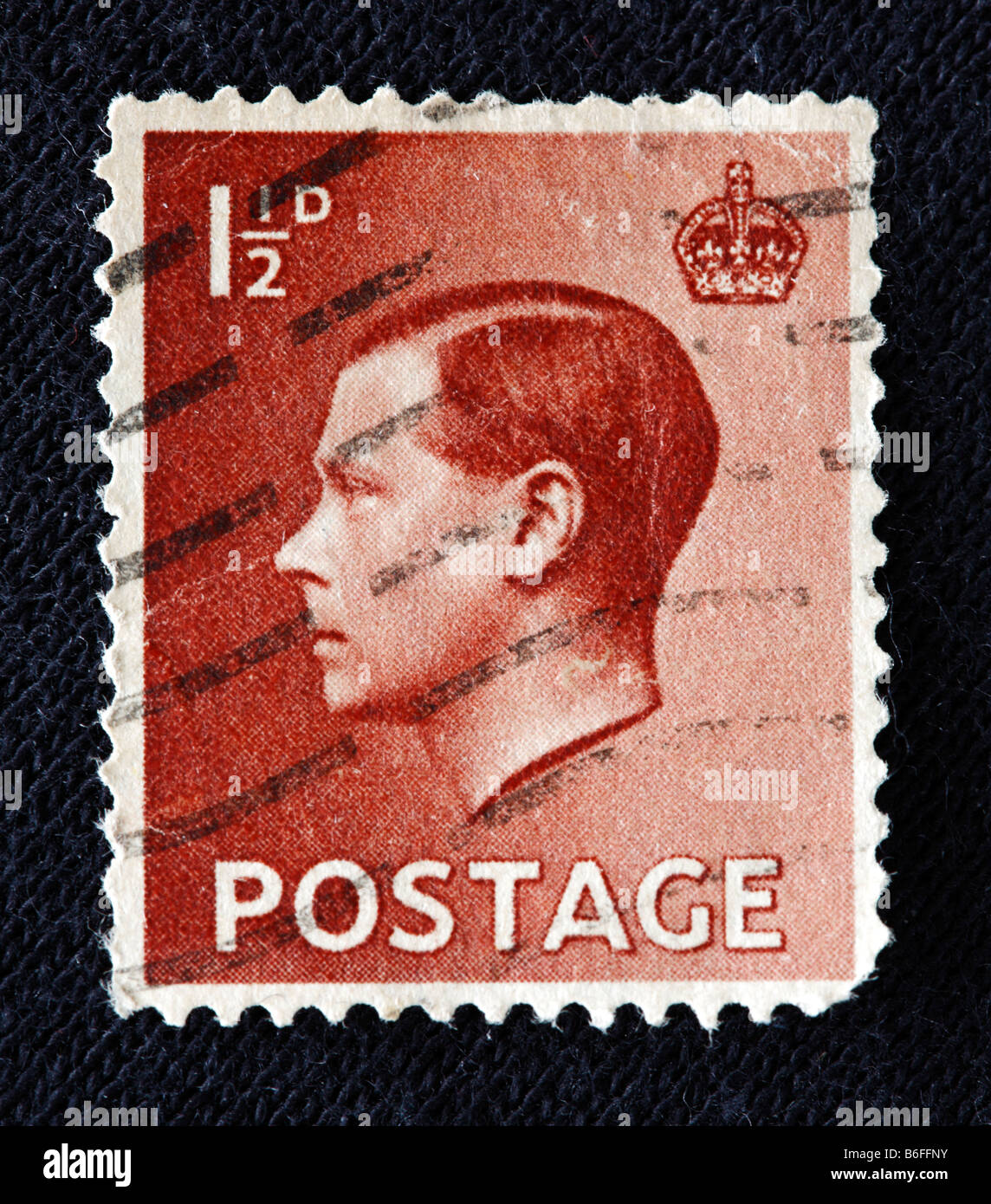 Le roi Édouard VIII du Royaume-Uni (1936), timbre-poste, UK Banque D'Images