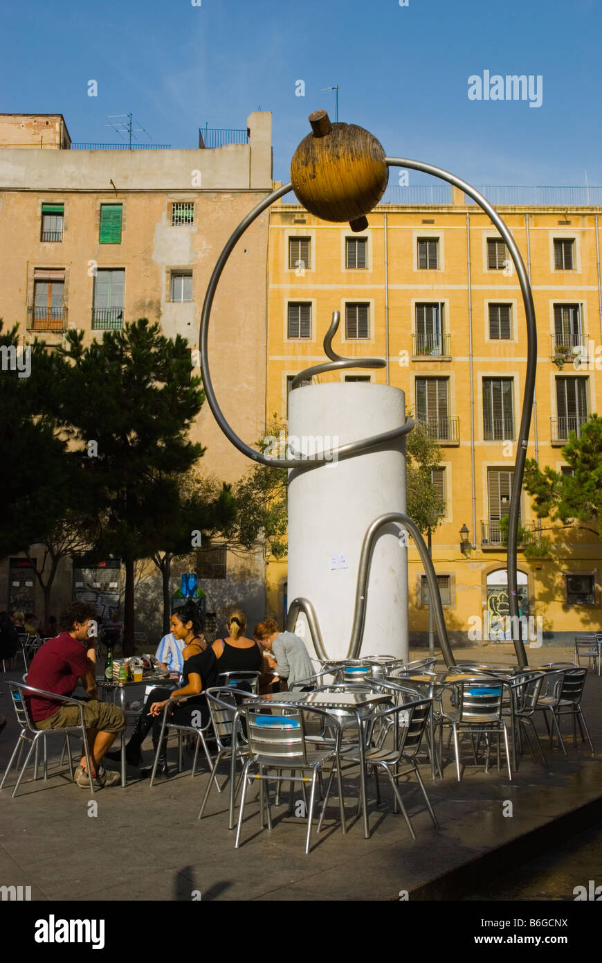 Placa George Orwell dans la Ribera de Barcelone Espagne Europe Banque D'Images