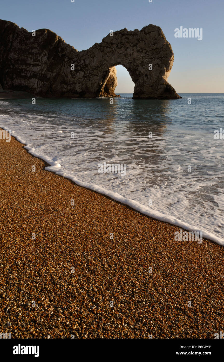 Plage de Durdle Door Dorset Angleterre Banque D'Images