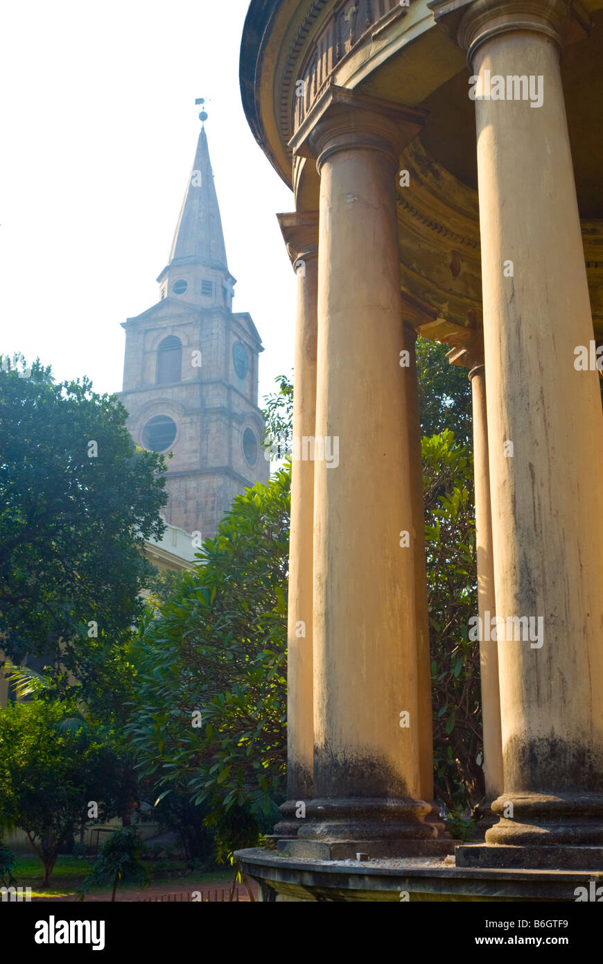 L'église Saint John's, Kolkata, Inde Banque D'Images