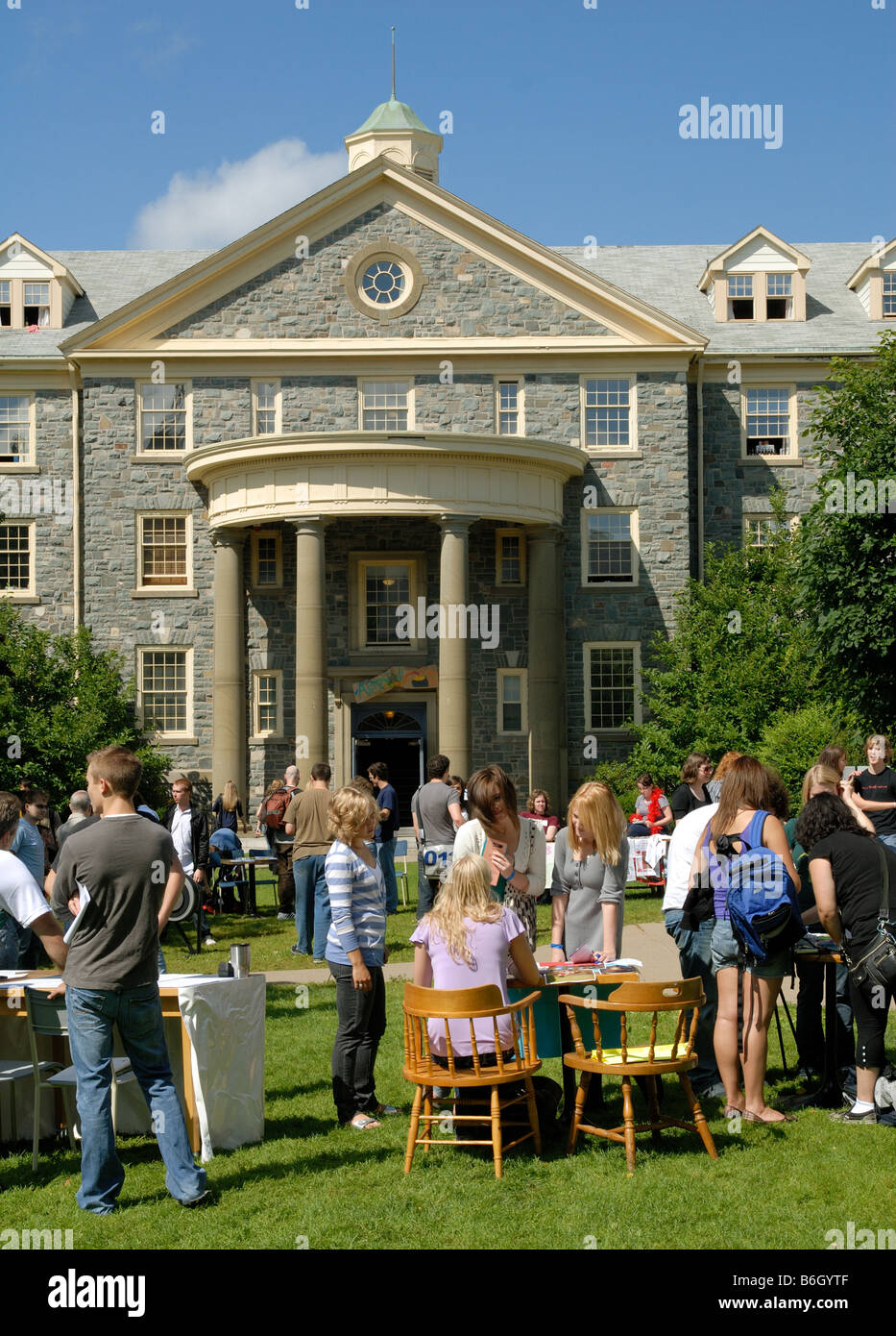 Université de King's College, Halifax, Nouvelle-Écosse Banque D'Images