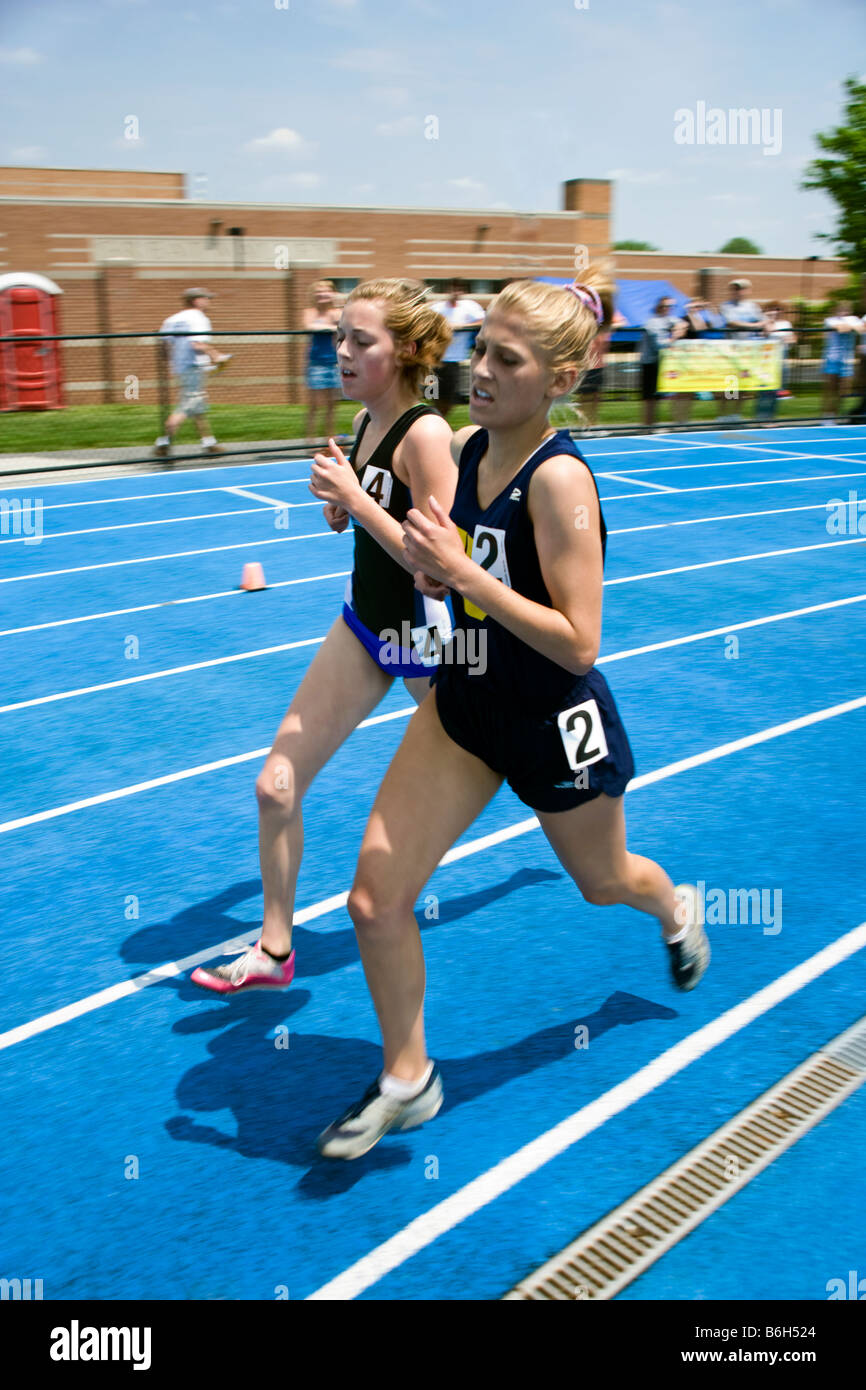 Le sud du comté de Chester, Ligue Championnat d'Athlétisme Banque D'Images