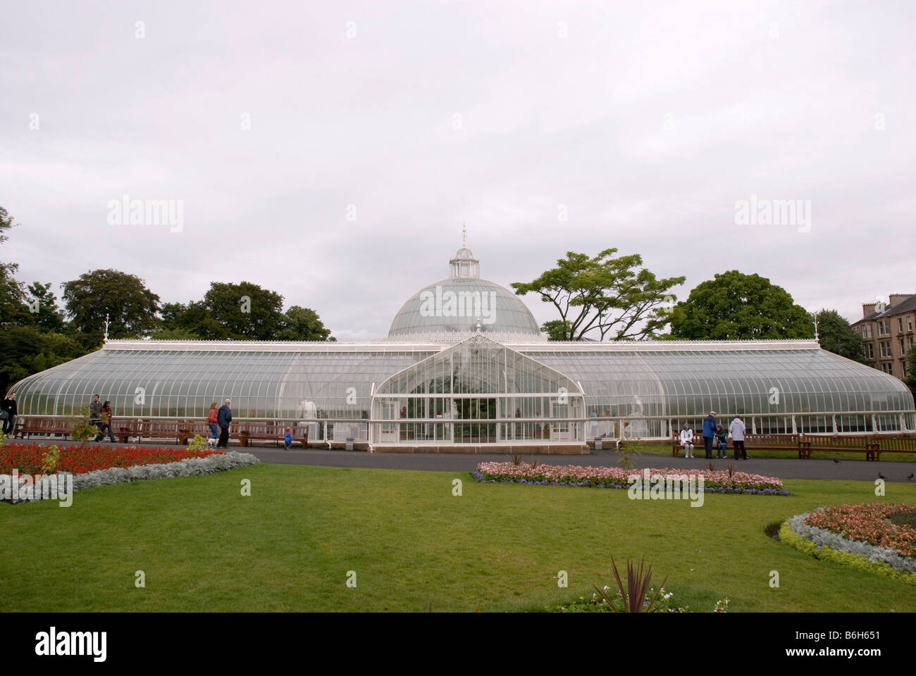 Kibble Palace Botanic Gardens Glasgow Banque D'Images