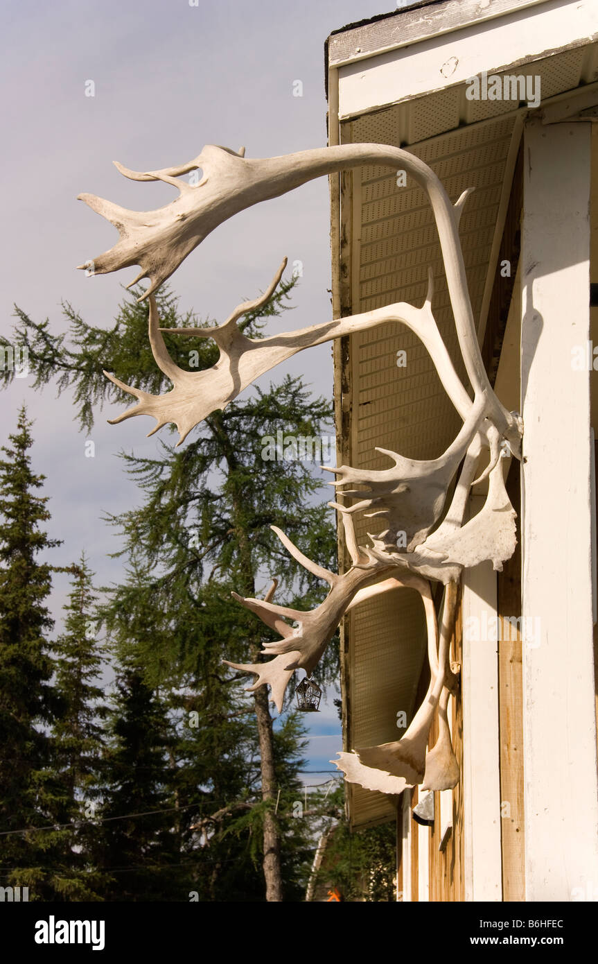 Village de Nain Labrador, Canada Banque D'Images