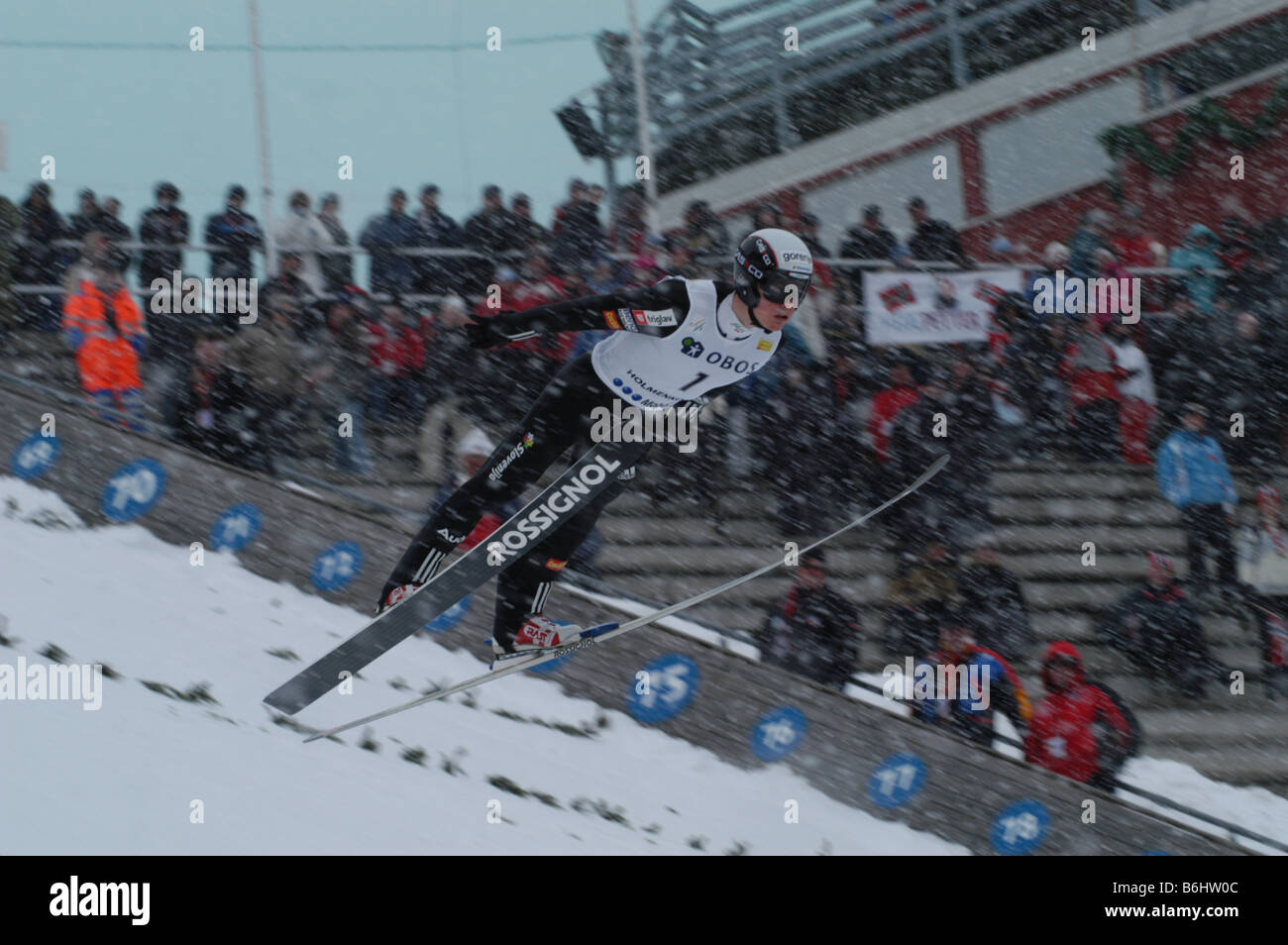 Combiné nordique,Coupe du monde, la Norvège Holmenkollen Banque D'Images