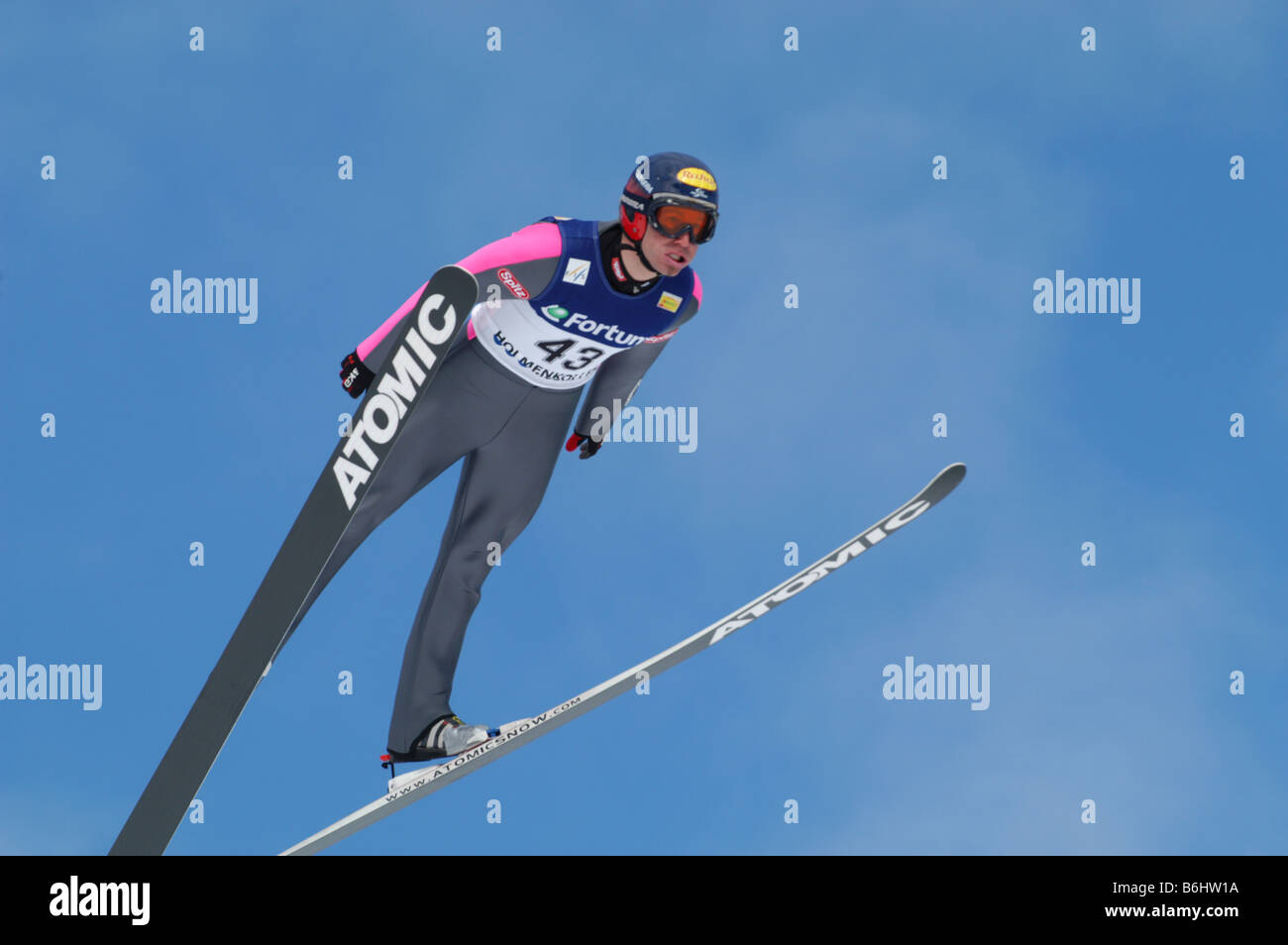 Combiné nordique,Coupe du monde, la Norvège Holmenkollen Banque D'Images