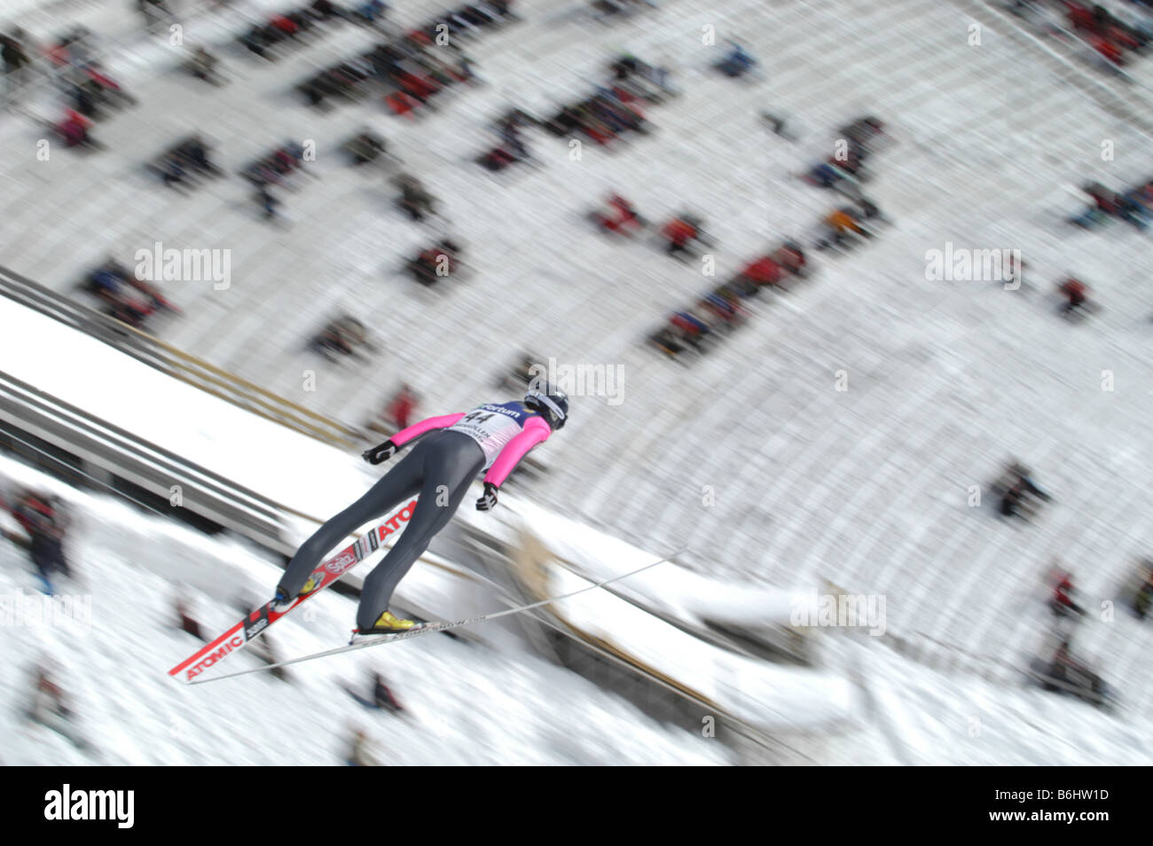 Combiné nordique,Coupe du monde, la Norvège Holmenkollen Banque D'Images