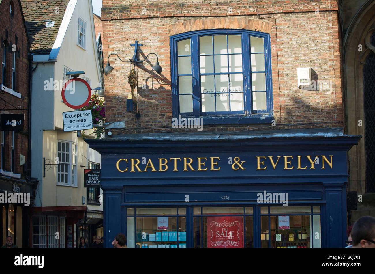 La marque Crabtree & Evelyn shop à York, Angleterre Banque D'Images