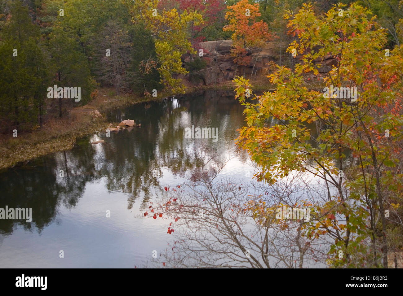 Elephant Rocks State Park dans le Missouri Banque D'Images