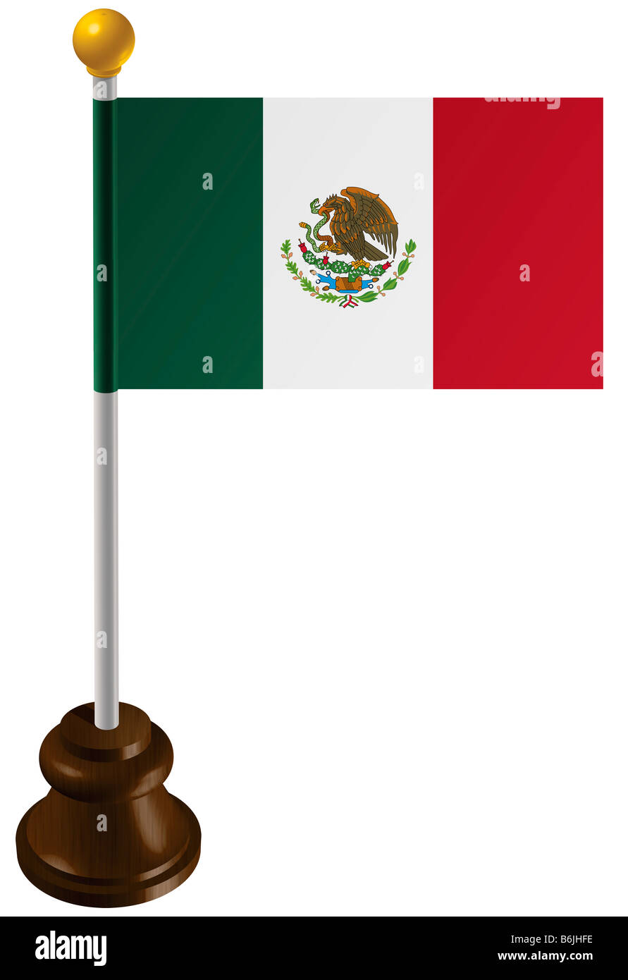 Bandera mexicana Banque de photographies et d’images à haute résolution ...