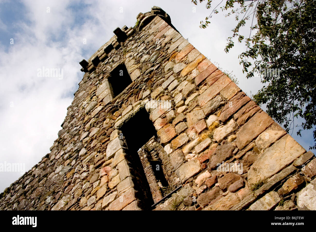 Castle Campbell autrement connu sous le nom de Château Gloom, Dollar, Ecosse Banque D'Images