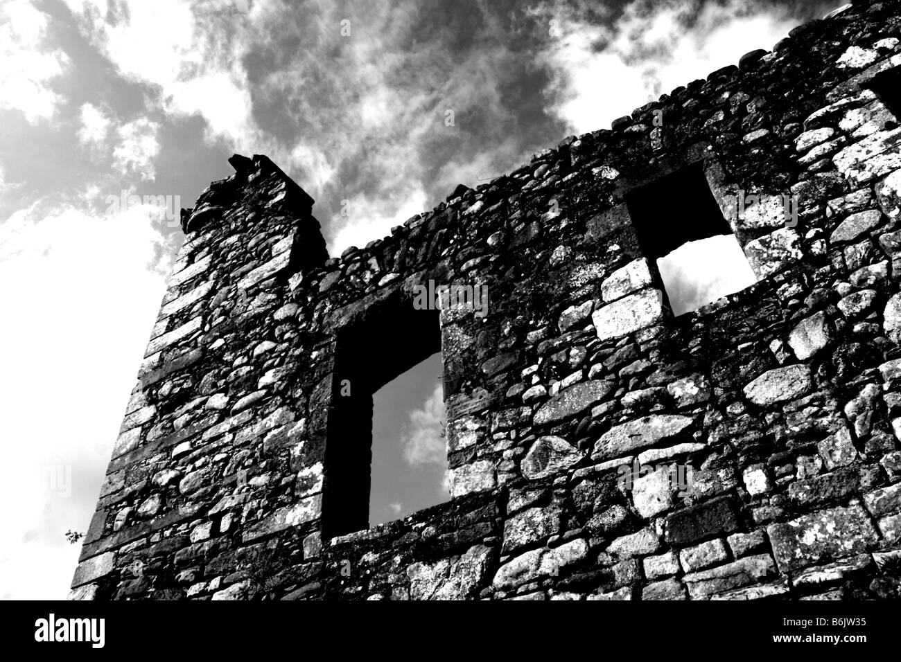 Castle Campbell autrement connu sous le nom de Château Gloom, Dollar, Ecosse Banque D'Images