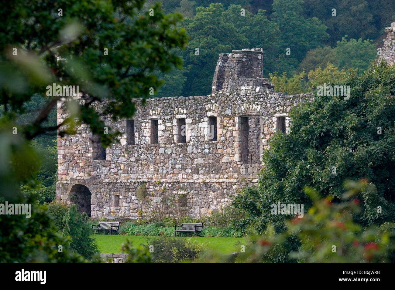 Castle Campbell autrement connu sous le nom de Château Gloom, Dollar, Ecosse Banque D'Images