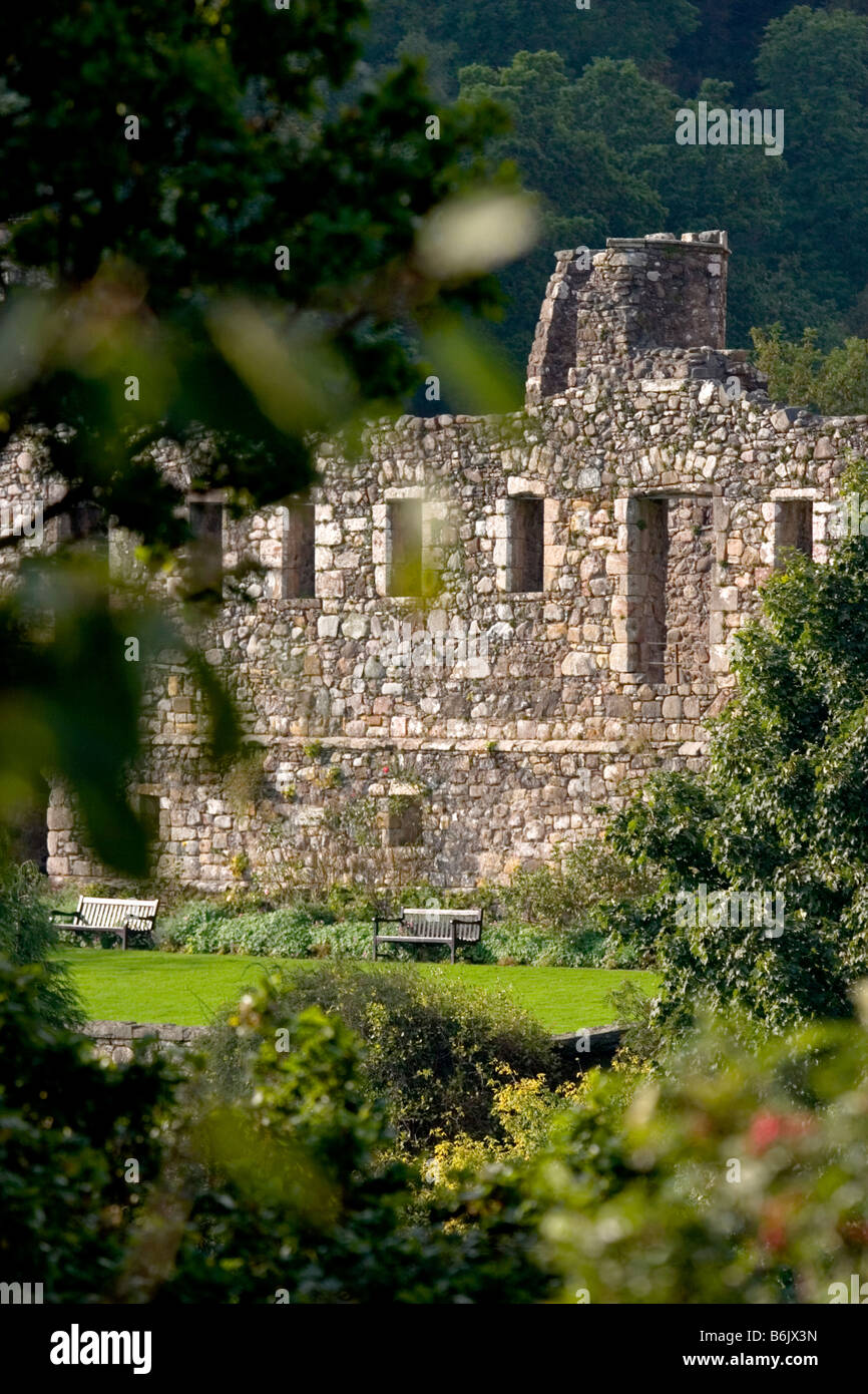 Castle Campbell autrement connu sous le nom de Château Gloom, Dollar, Ecosse Banque D'Images