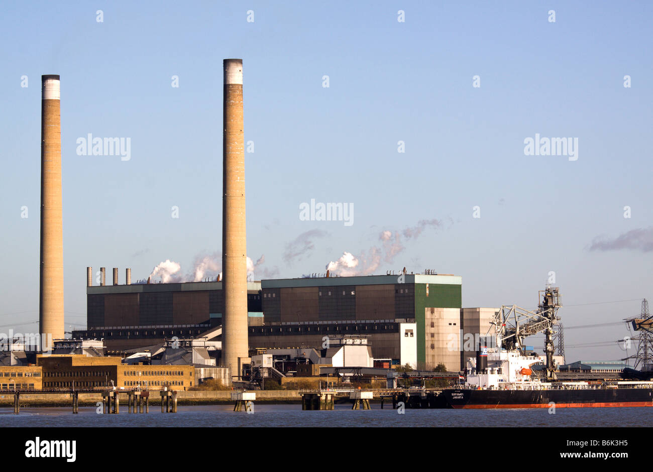 Tilbury Power Station Banque D'Images