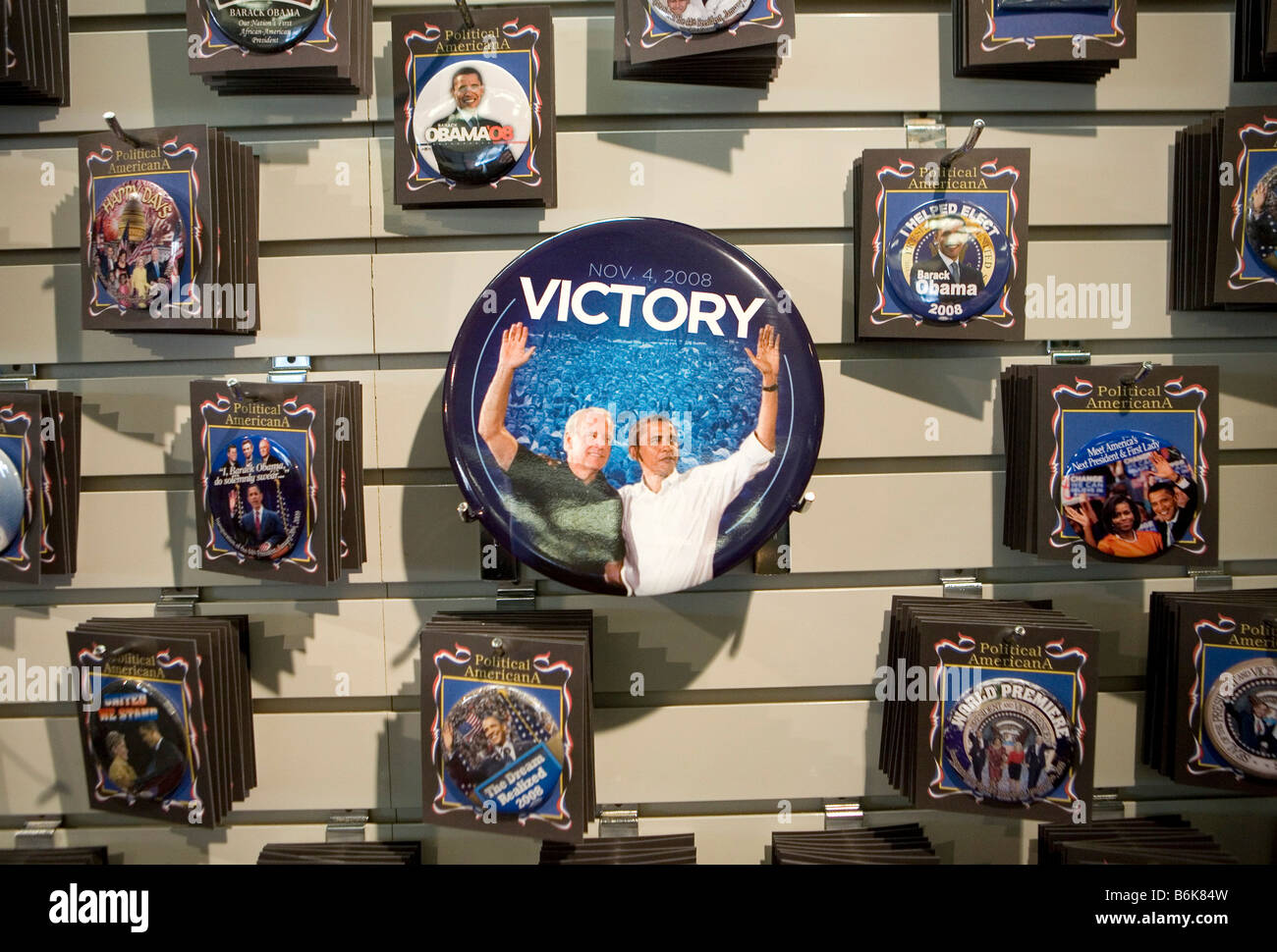 14 décembre 2008 Washington D C Le président élu Barack Obama merchandise Banque D'Images