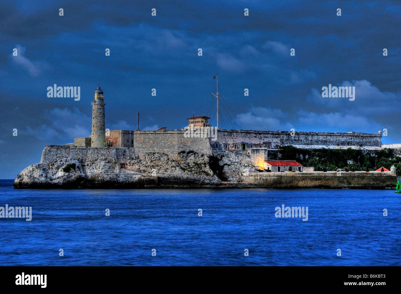 Castillo del Morro à La Havane Cuba Banque D'Images