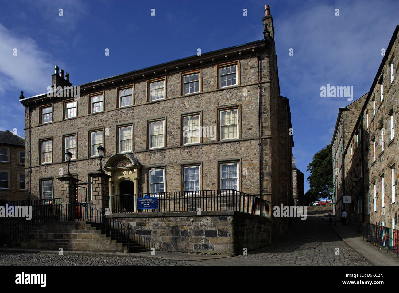 Monkbar Lancaster House Ville Musée Gillow Lancashire UK Banque D'Images