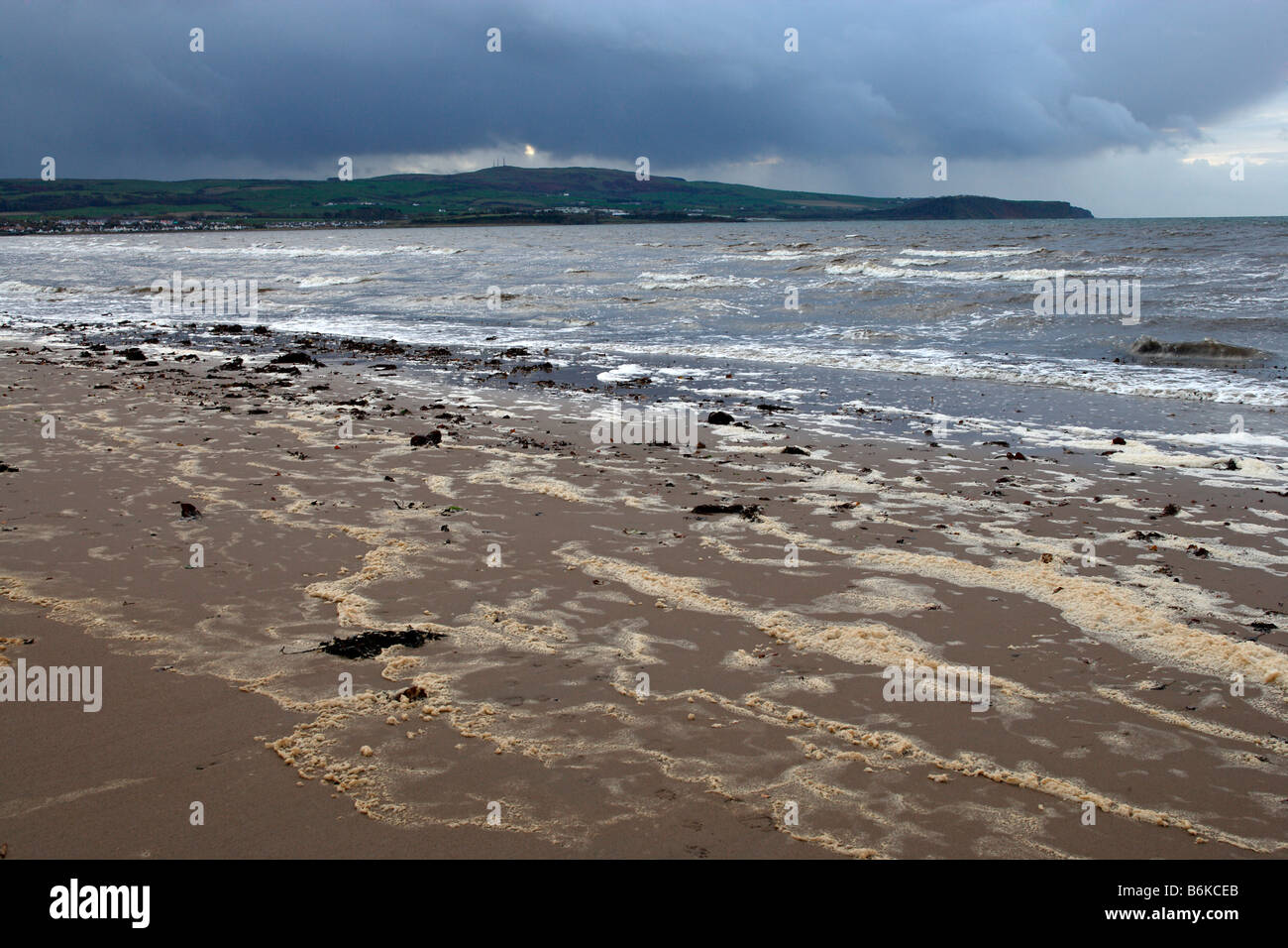 Plage d'Ayr Ayrshire du Sud Ecosse UK Banque D'Images