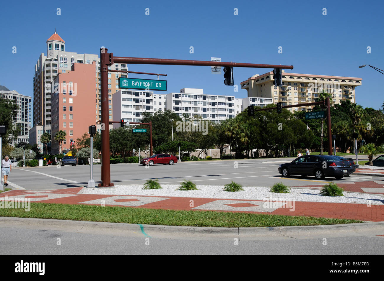 Sarasota Floride Nord USA Banque D'Images