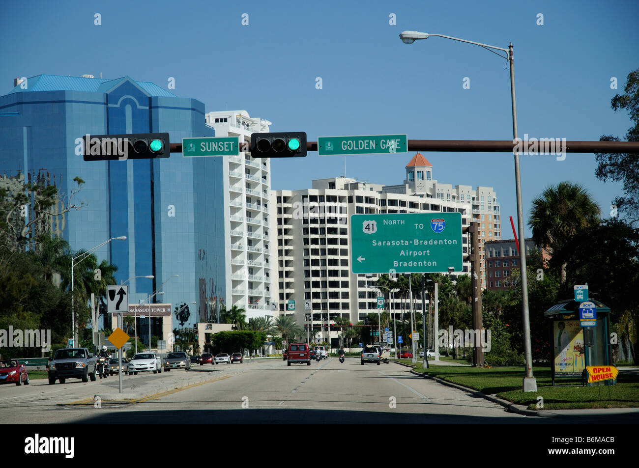 Sarasota Floride Nord USA Banque D'Images