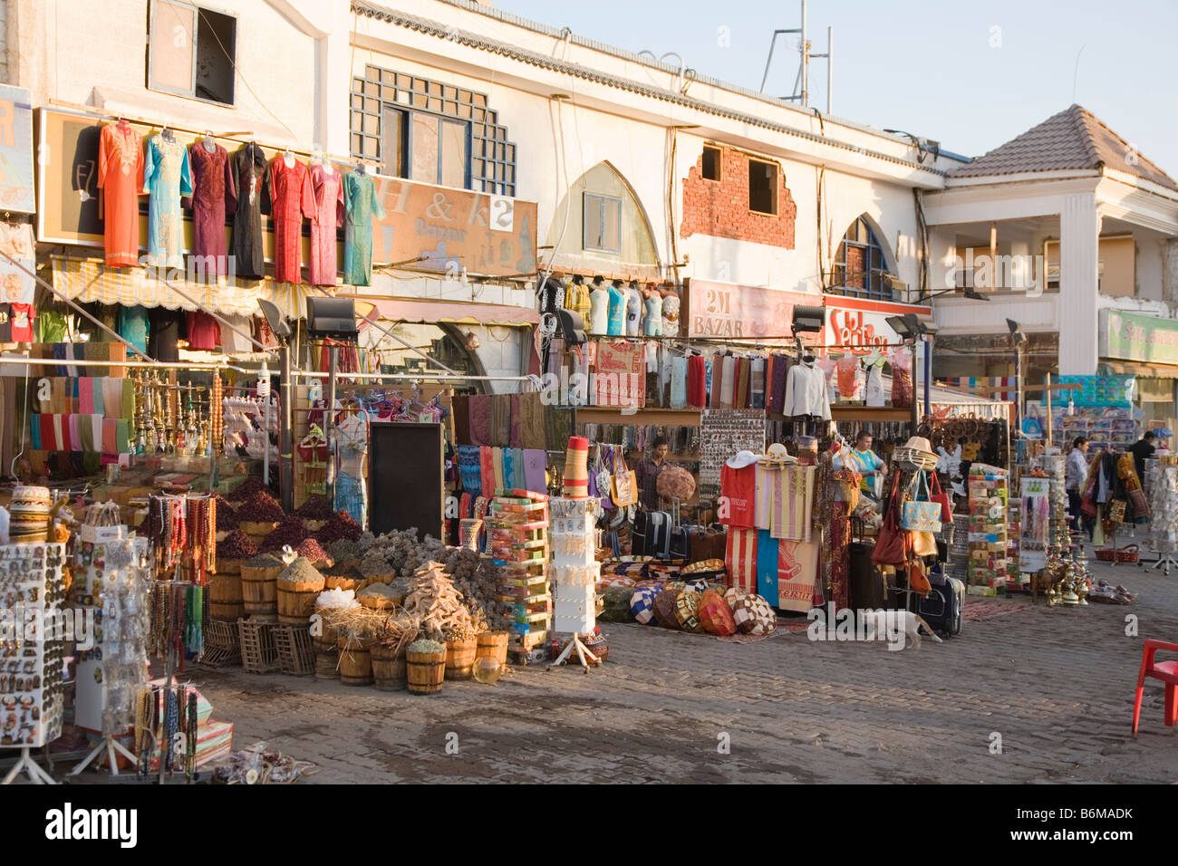 Charm El Cheikh, Egypte Sinai du vieux marché Banque D'Images