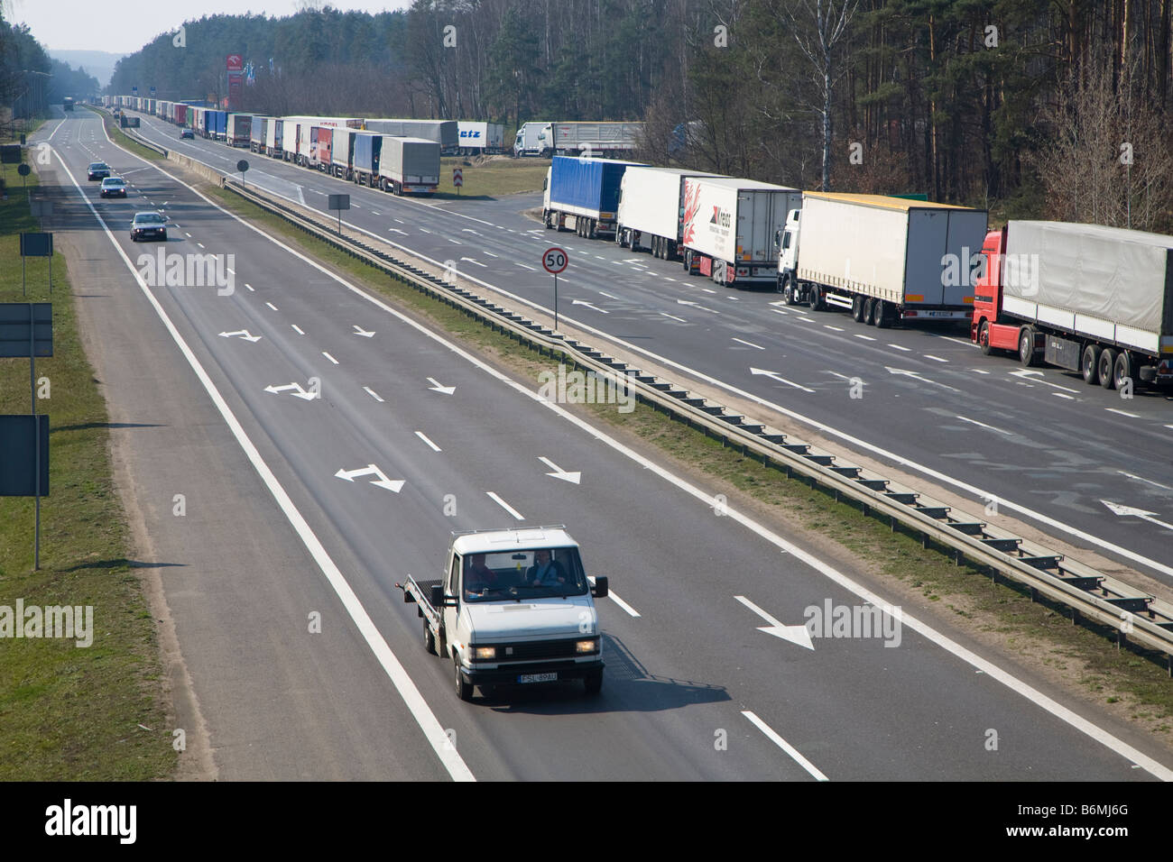 Slubice Polen Banque D'Images