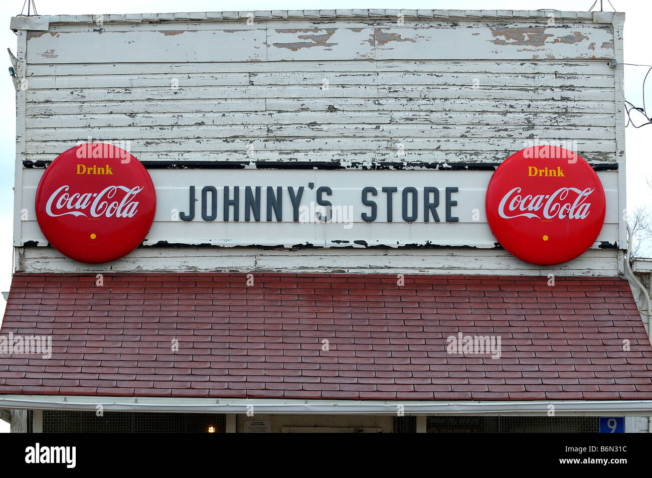 Signe de magasin Banque D'Images