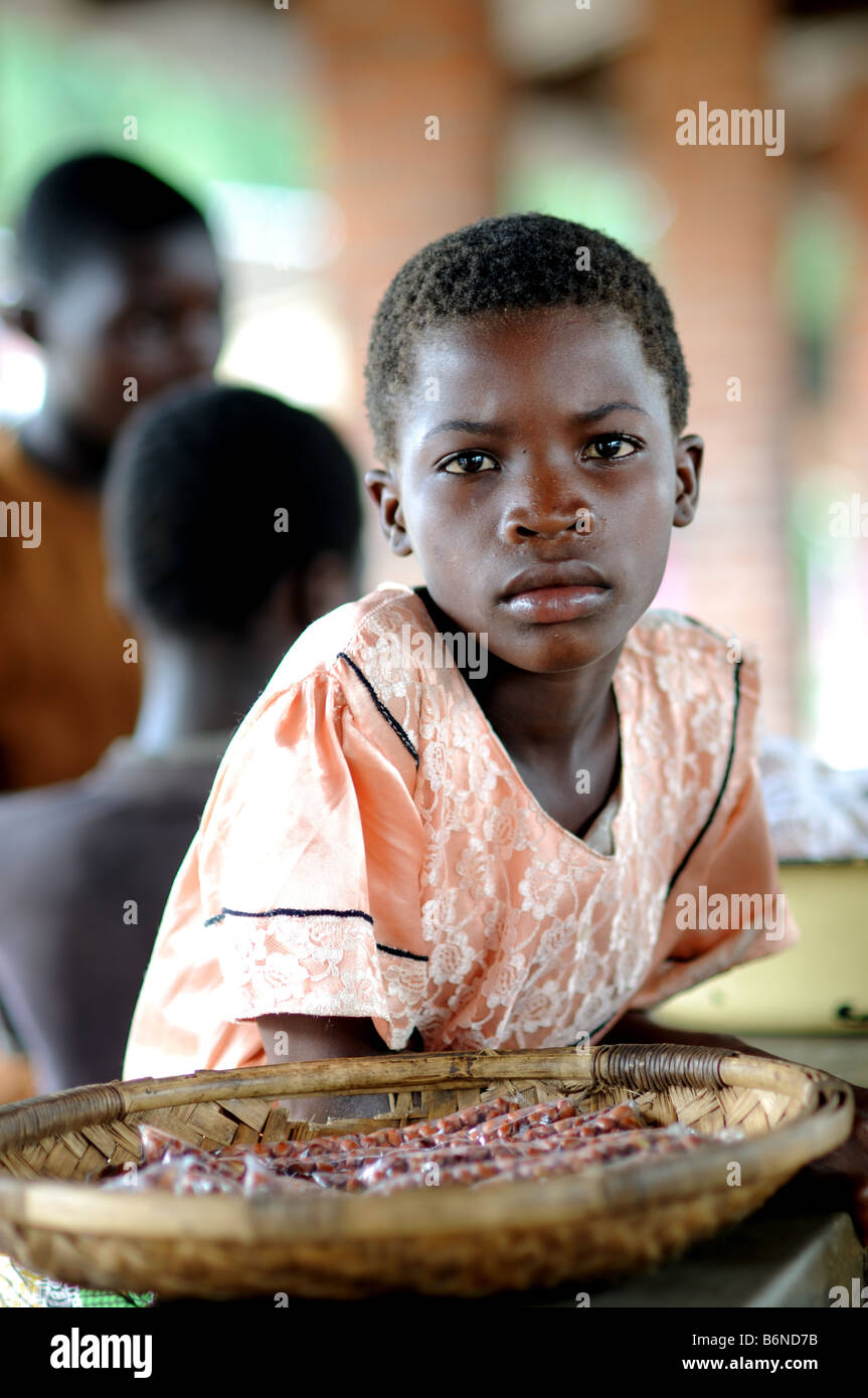 Boy in salima malawi Banque D'Images