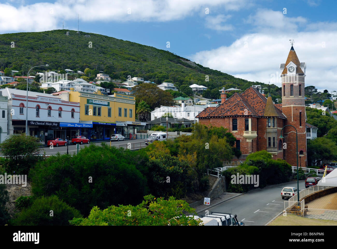 L'ancien bureau de poste et vue générale de l'ouest de l'Australie Albany Banque D'Images