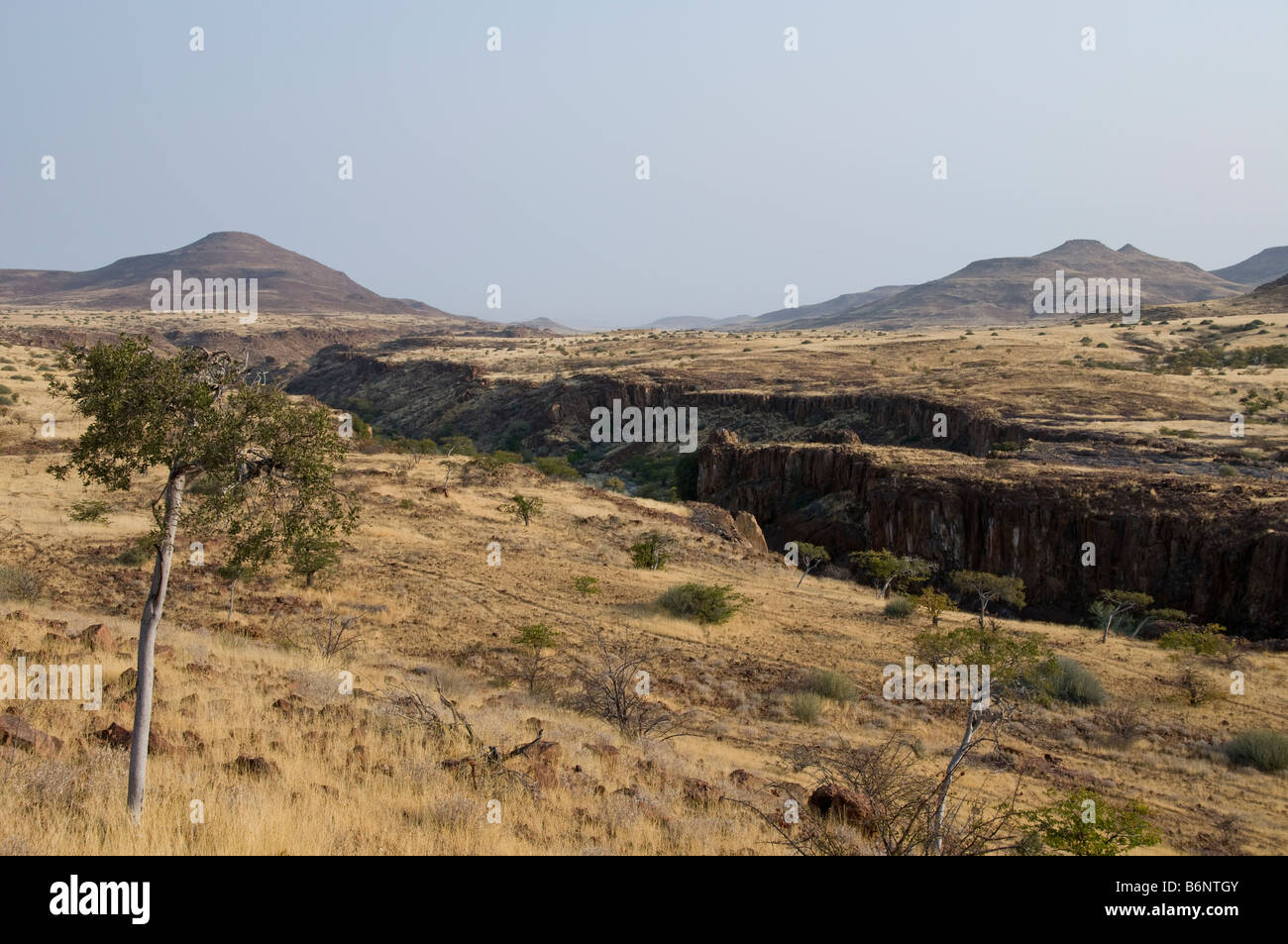 Palmwag Lodge,,Uniab River (Damarland,Namibie Banque D'Images