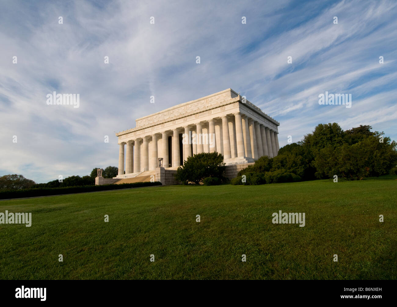 Lincoln Memorial, Washington DC USA Banque D'Images