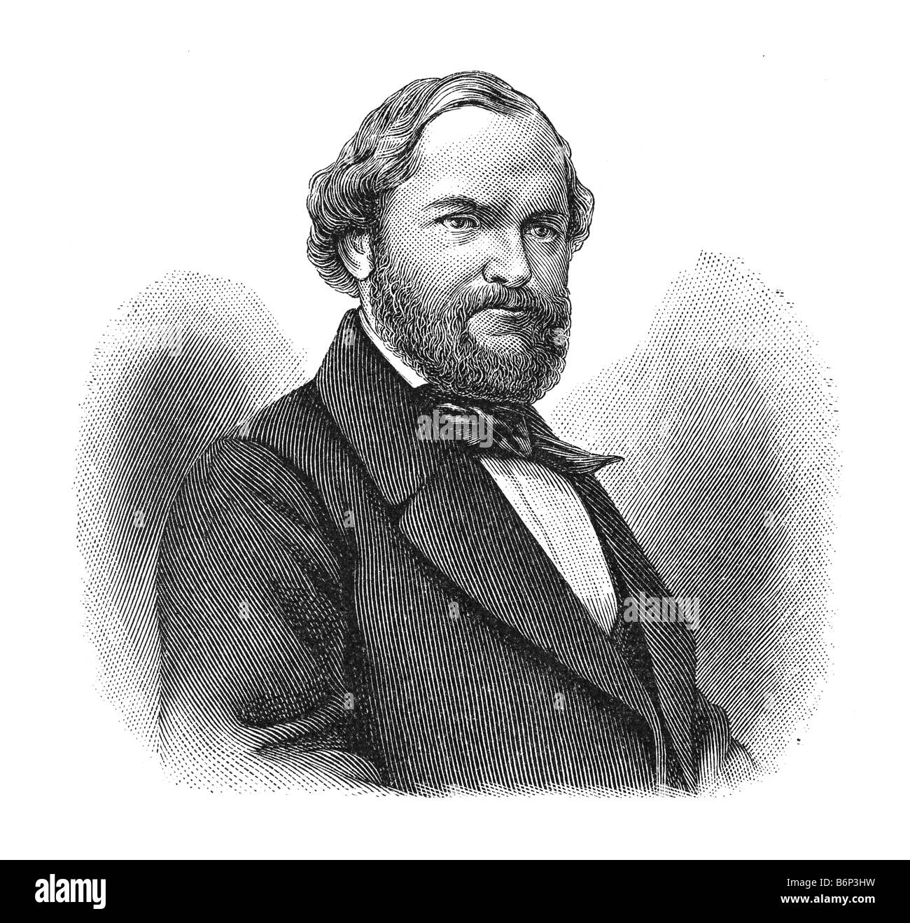 Theodor Mundt, 19. Septembre 1808 à Potsdam - 30. Novembre 1861 à Berlin Banque D'Images