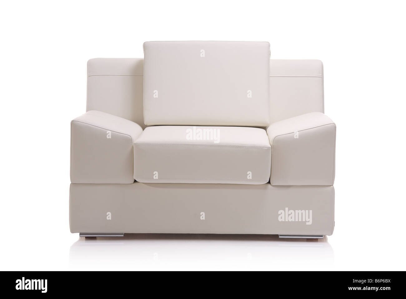 Image d'un fauteuil en cuir moderne Banque D'Images Image d'un fauteuil en cuir moderne Banque D'Images
