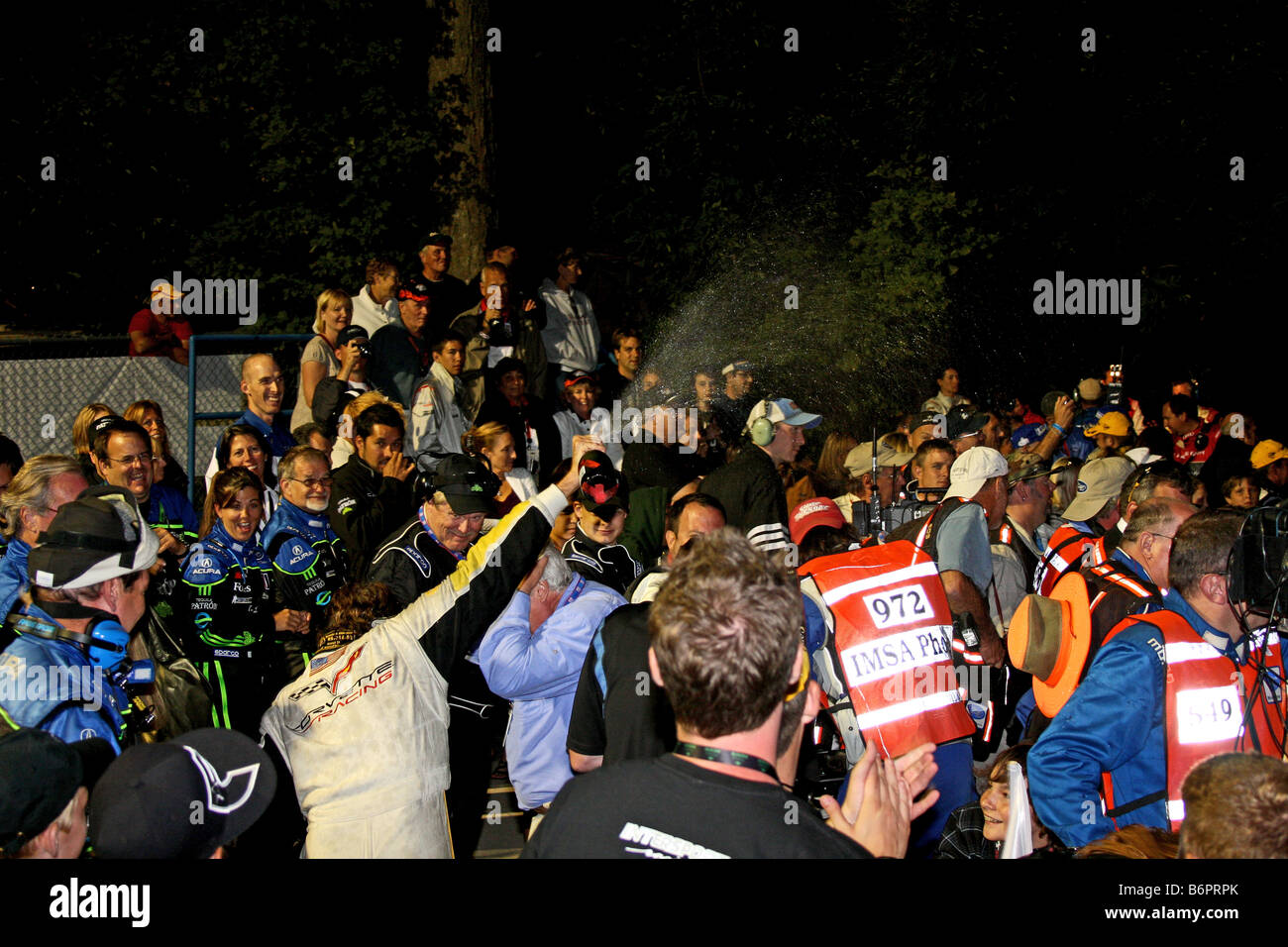 ALMS Course Road America 2008 Banque D'Images
