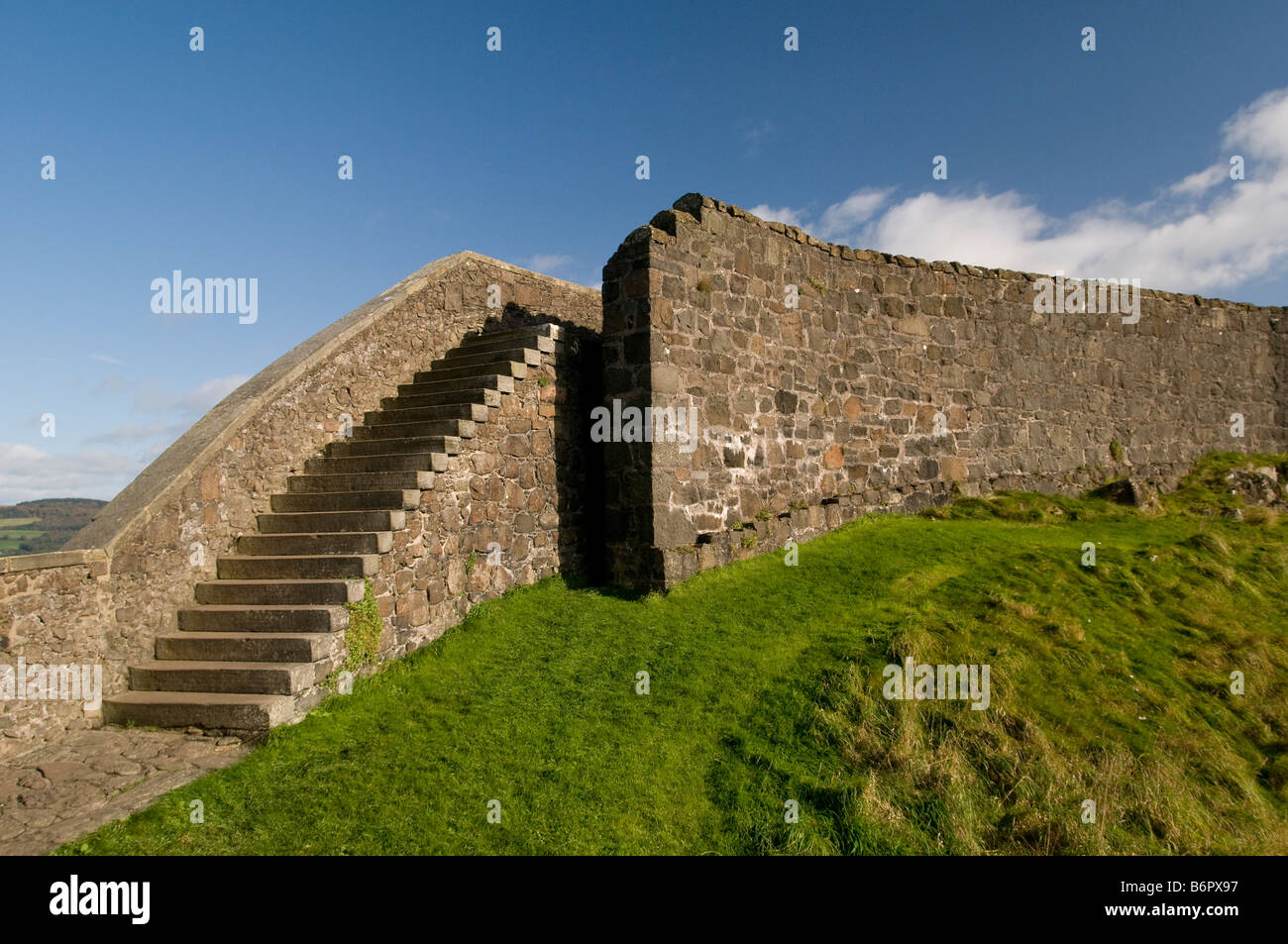 Nether Bailey de Stirling Castle Banque D'Images