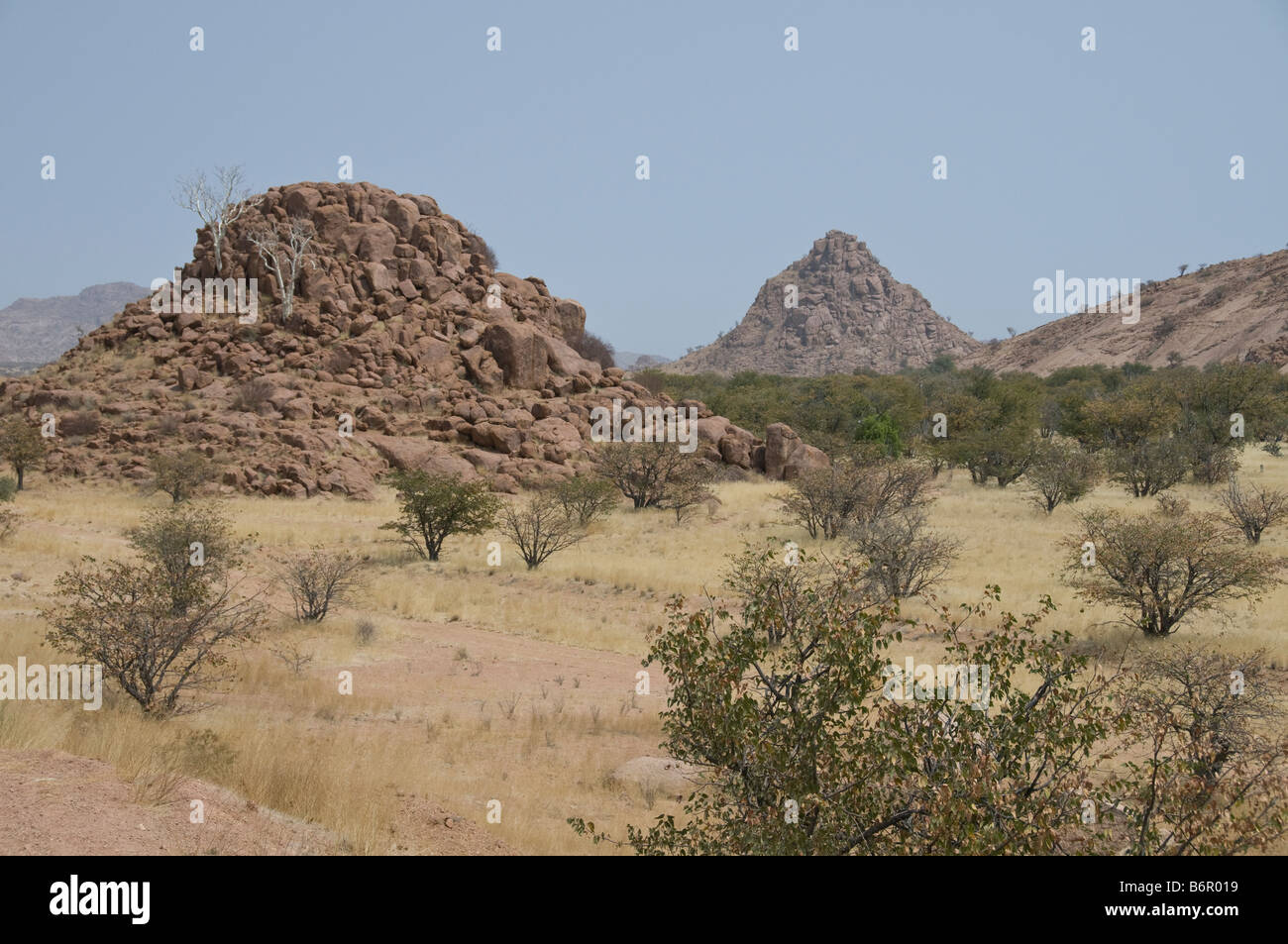 Western Damaraland, Namibie, Afrique, SW Namib Banque D'Images