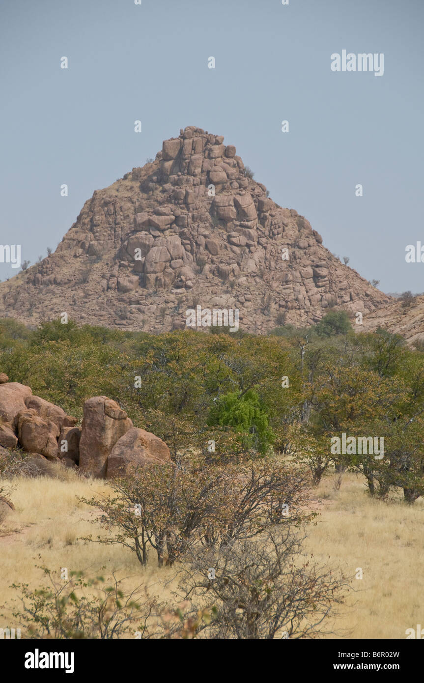 Western Damaraland, Namibie, Afrique, SW Namib Banque D'Images
