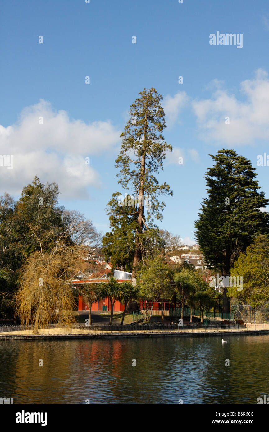 Parc Brynmill, Swansea, West Glamorgan, Pays de Galles, Royaume-Uni Banque D'Images